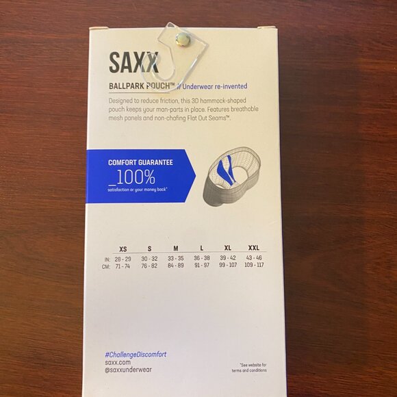 SAXX ULTRA Christmas Boxer Briefs with Fly “Chillaxin Santa" - Picture 4 of 4